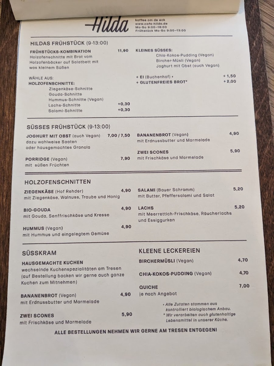 Menu Cafe Hilda-4
